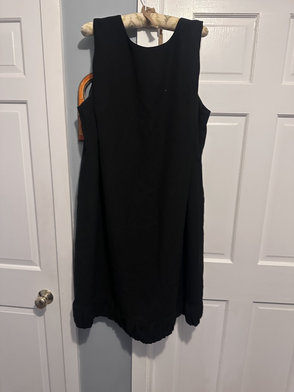 Talbots Black Sleeveless Shift Dress 22W